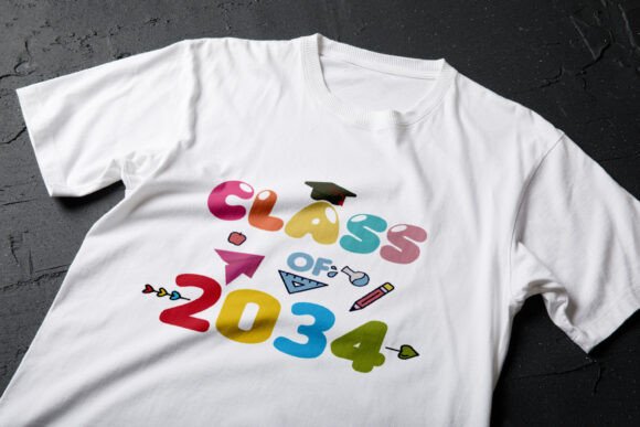 Class of 2034 Shirt Pre-K T-Shirt: A Unique Way to Celebrate Growing Up