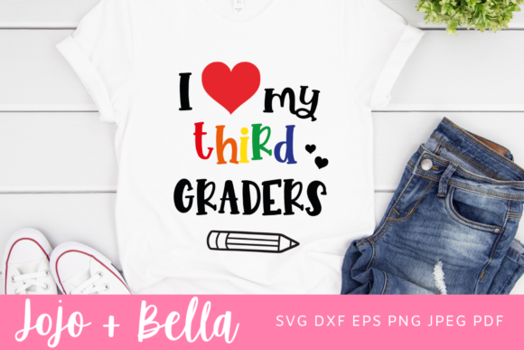 I Love My Third Graders Svg, Back to School: A Creative Tool for Educators and Designers