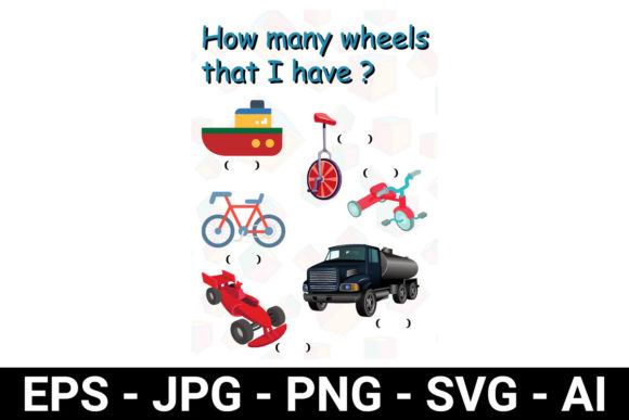 Kids Activity Worksheet How Many Wheels: A Practical Tool for Early Learning