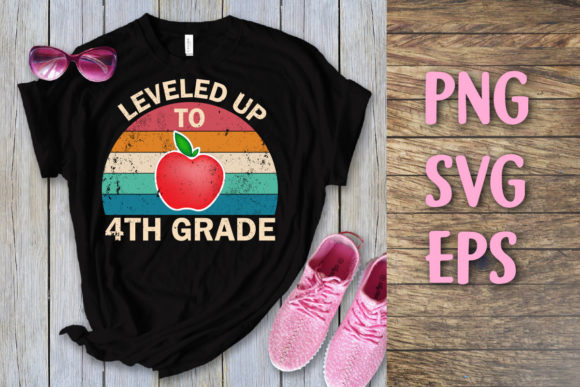 Leveled Up to 4th Grade Vintage