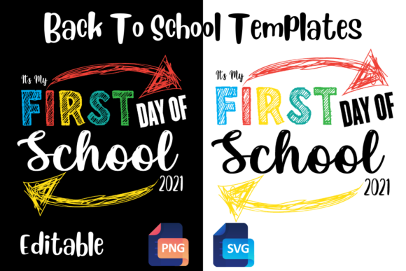 My First Day of School POD SVG Template: A Creative Way to Celebrate the Start of a New Journey