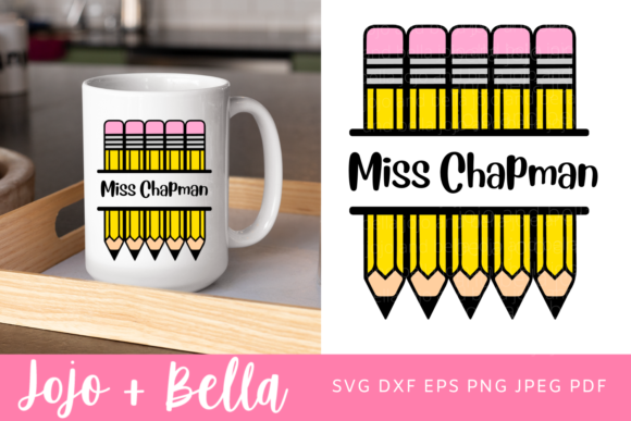 Pencil Monogram Svg, Teacher Badge Svg: Creative Solutions for Every Project